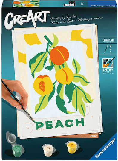 Ravensburger Creart Paint By Numbers Adults Peaches