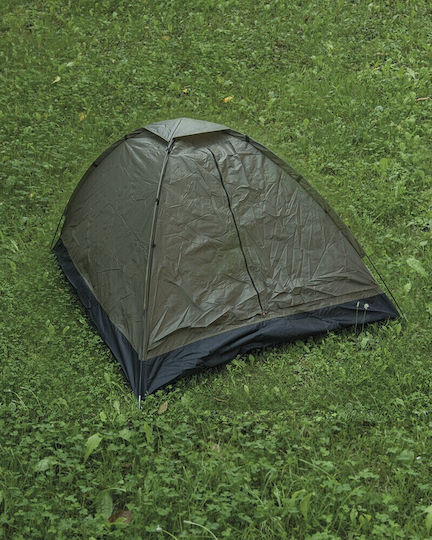 Mil-Tec Winter Camping Igloo Tent for Mountaineering Khaki for 2 People Waterproof 5000mm 205x145x100cm