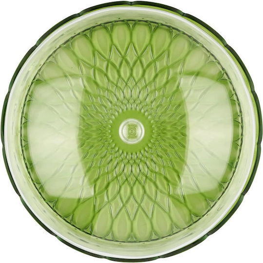 Guzzini Plastic Green Cake Stand 30x30x17cm