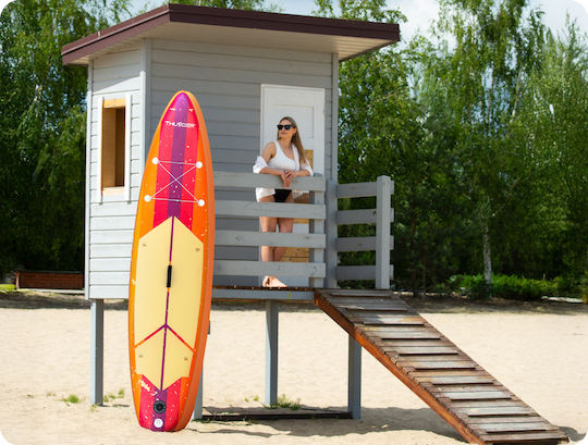 Thunder Inflatable SUP Board 320cm Gonflabilă Placă SUP cu Lungime 3.2m Portocaliu