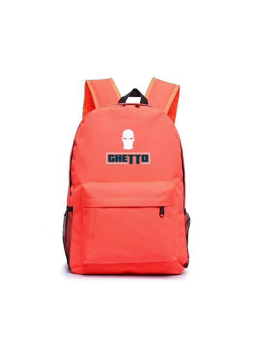 Ghetto Gym Backpack White