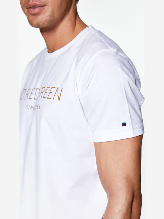 Redgreen T-shirt Τύπωμα Rg Since 1983 Λευκό