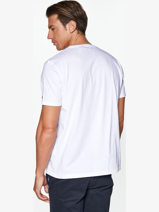 Redgreen T-shirt Τύπωμα Big Rg Logo Λευκό