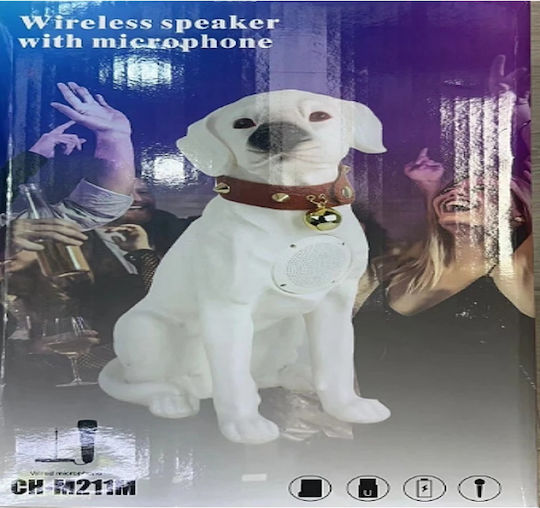 Boxă Bluetooth 10W cu Radio Alb DQRQKM3BM