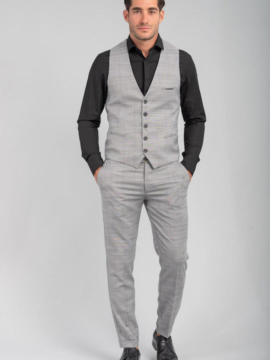 Herrenhosen Slim Vittorio 500-2223-stretto Grau