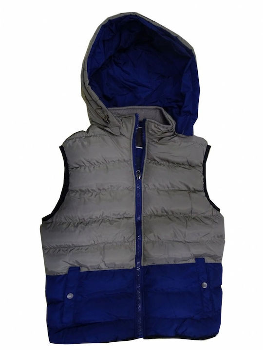 Blue Lake Bomber Weste Zweifarbige Compoze