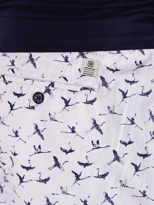 Dstrezzed Shorts Side Pockets Chino Flamingo All Over Print Regular Fit Dst515071 118.100