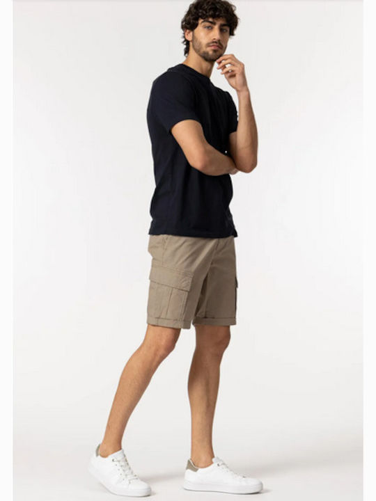Tiffosi Cargo Shorts Slim Fit Beigen 10049201 Tiffosi Cargo Shorts Slim Fit Beigen 10049201