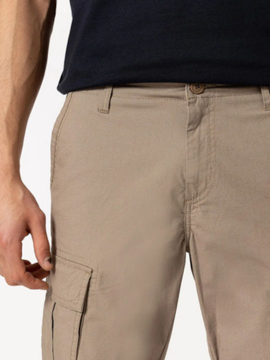 Tiffosi Cargo Shorts Slim Fit Beige 10049201