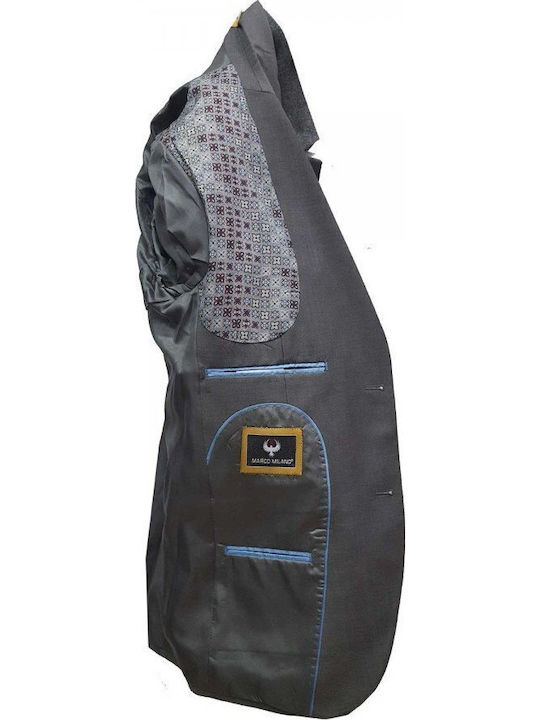 Luciano Faketti Suit Marco Milano In Fashion Gray