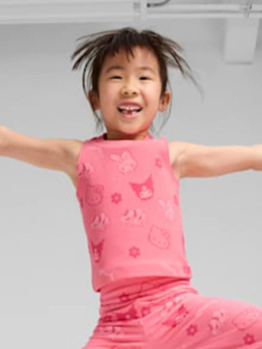 Kinderhemd Ärmellos Pink