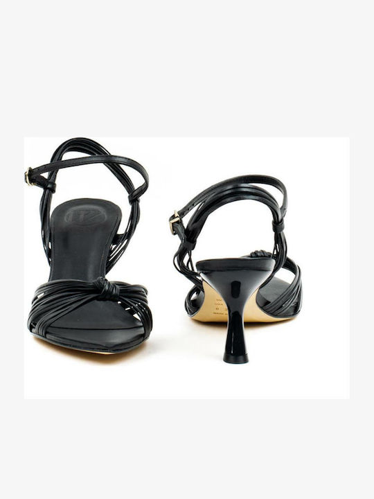 Damen Sandalen Werner 40120010 Schwarze