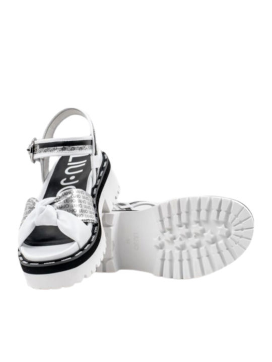 Liu Jo Pink Summer 8-sandal White Γυναικείο