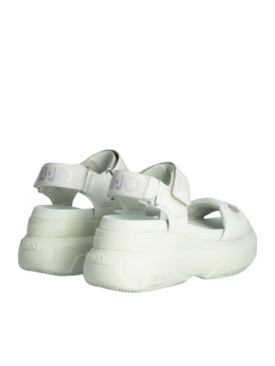 Liu Jo June 01 Sandal Pistachio Spreading Ba3045ex014 Pistachio Γυναικείο 100% Polyurethane