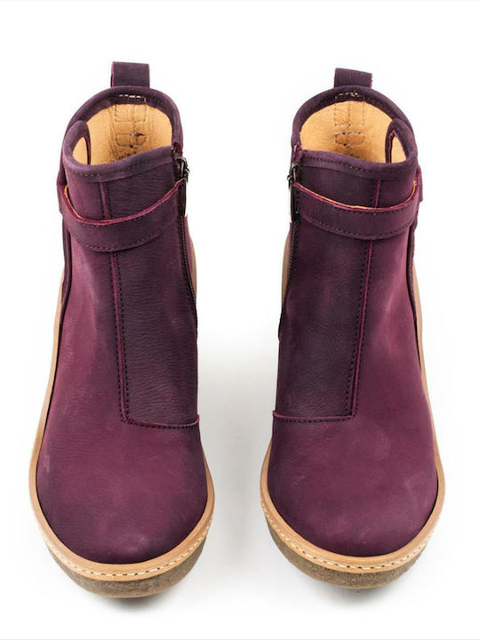 Γυναικεία Ankle Boots El Naturalista Haya N5179 Μωβ