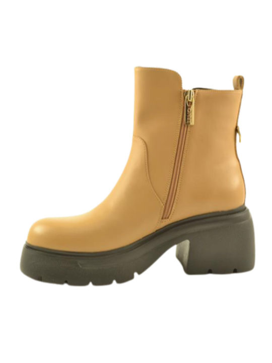 Liu Jo Carrie 06 Ghete dama Bej Ankle Boots