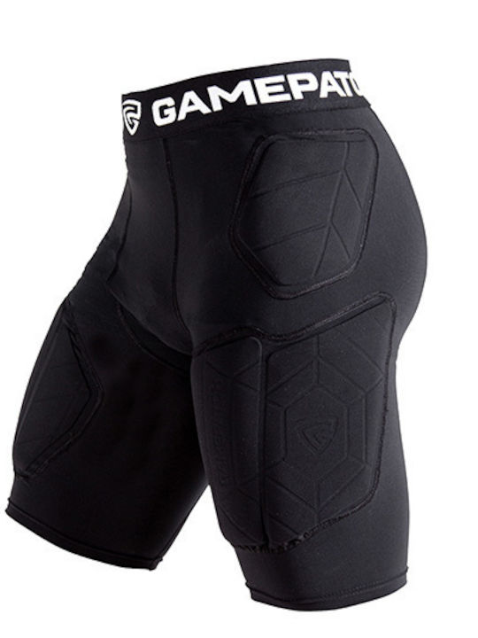 Kompressions-Shorts Oberschenkel Hüftschutz Schwanz Schwarz