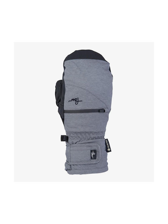 Pow Women W S Cascadia Gtx Short Mitts Warm Gray