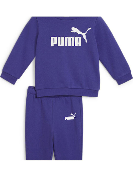 Kids Sweatpants Set Purple 2pcs Minicats
