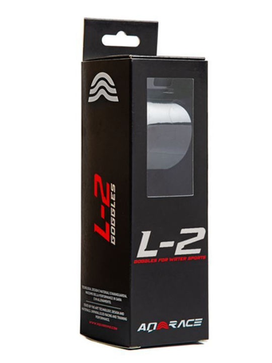 Ochelari de Înot Aquarapid Aqrace L2 Mirror Alb