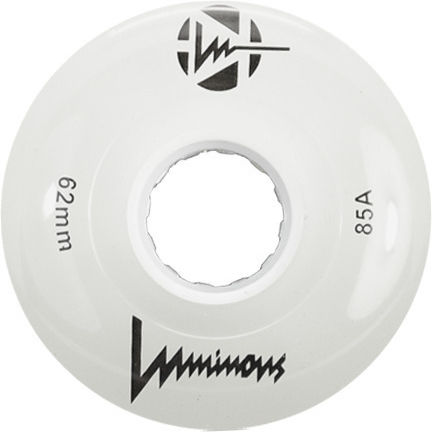 Luminous 62mm/85a Wheels White 4 Pieces