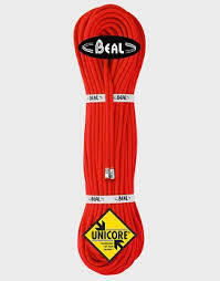 Beal Gully Unicore Corzi De Escaladă Dinamic Golden Dry 7.3mm 60m Verzi