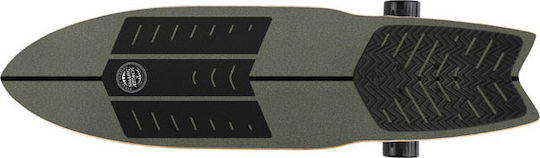 Πατίνι Σανίδα Longboard Street Surfing Surf Τρίτροχο White Striker 36"