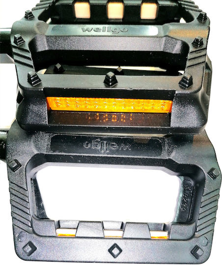 Πενταλ 9/16 Wellgo B239 Bk Plastic