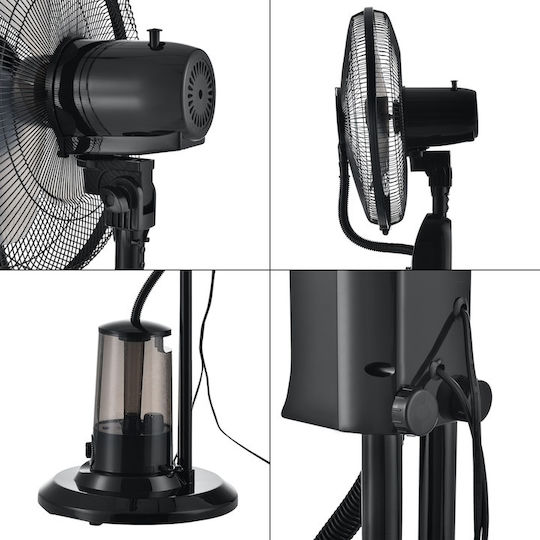 Ventilator Cu Ceață De Apă Putere 75W Diametru Ventilator 40cm Negru