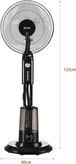 Ventilator Cu Ceață De Apă Putere 75W Diametru Ventilator 40cm Negru