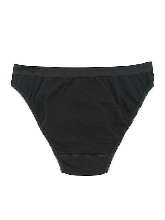 Women's Cotton Slip Fay Lingerie 3Pack Black 32
