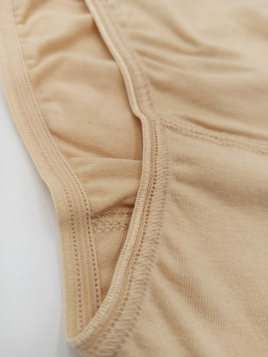 Γυναικείο Βαμβακερό Slip Fay Lingerie 3pack Μπεζ 32