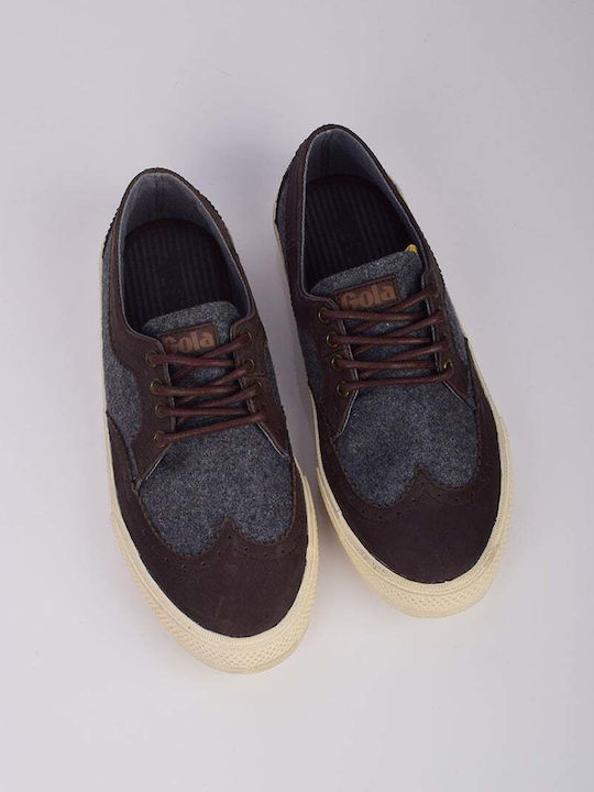 Frank Wright Gola Austin Men's Casual Shoes Grey/Dark Brown