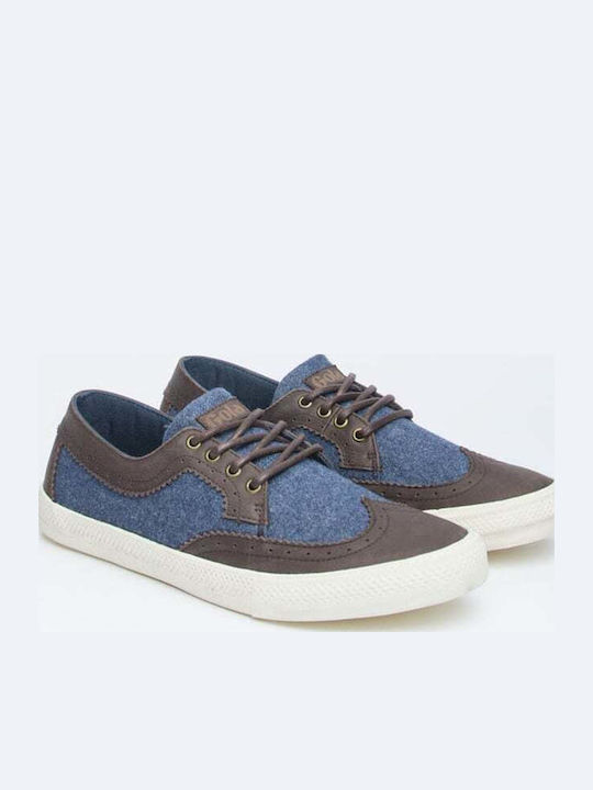 Frank Wright Gola Austin CMA148 Navy/Dark Brown Men's Casual Shoes