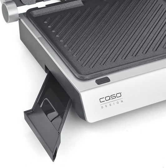 Caso SteakChef Τοστιέρα Γκριλιέρα 2000W Γκρι