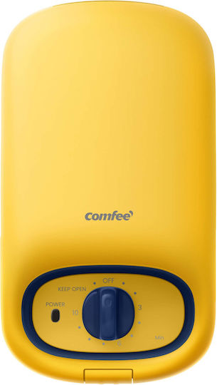 Comfee Τοστιέρα Γκριλιέρα 600W Κίτρινη MC-JK1312P201