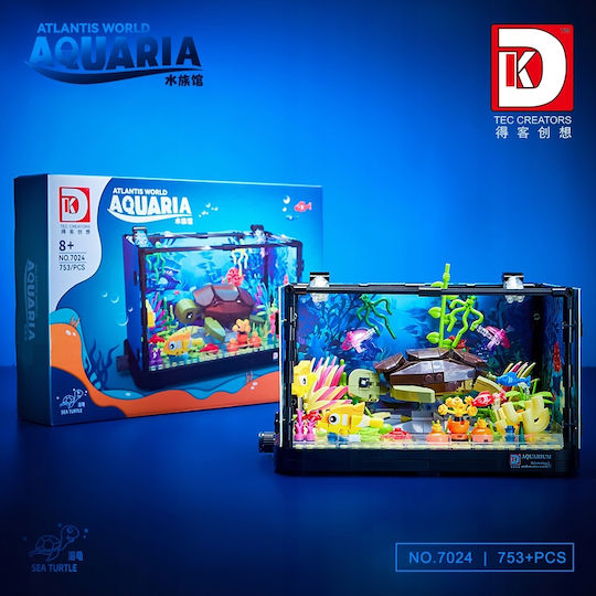 Aquarium Building Blocks For Ages 8+ 753 Pieces