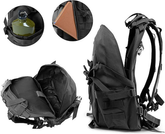 Verk Group Militärischer Rucksack Rucksack Schwarz 30Es