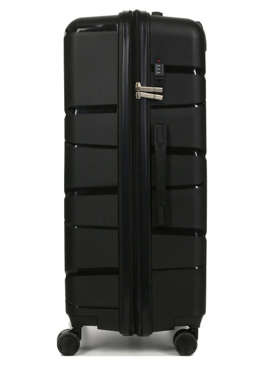 WORLDLINE Голям Куфар Dark с 4 колела