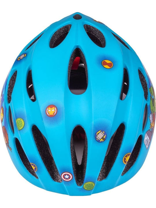 Seven Avengers Kids' Helmet for City Bike Blue