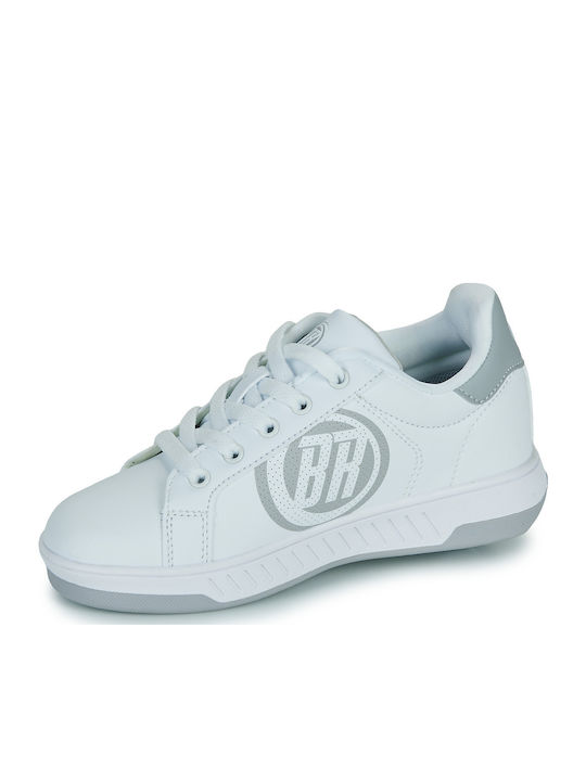 Kinder Sneakers mit Rollen Weiß