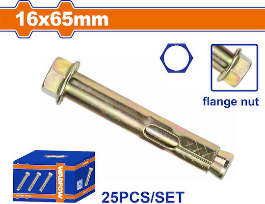 Wadfow Βισματα Ούπα Μεταλλικό 16x65mm 25τμχ