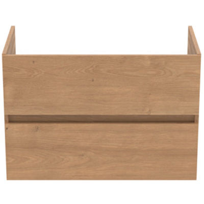 Ideal Standard Πάγκος χωρίς Νιπτήρα Μ80xΒ44xΥ55cm Καφέ Ματ Natural Oak
