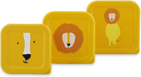 Trixie Nesting Snack Box Set de mâncare pentru copii din plastic Galben x x 6.5buc