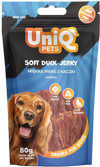 Uniq Λιχουδιά Σκύλου με Πάπια 80gr