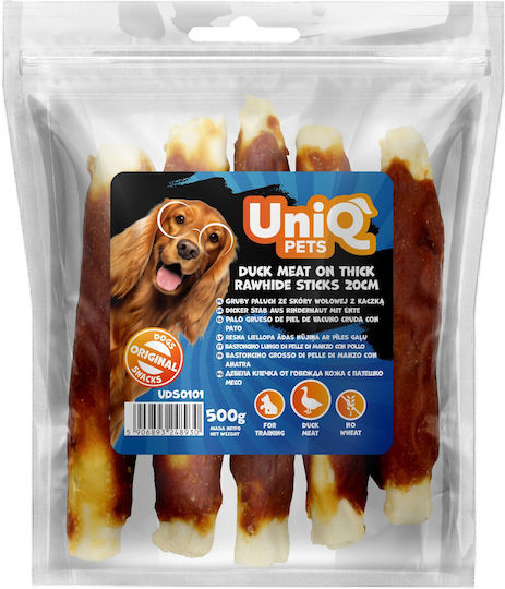Uniq Dog Stick Treats with Duck 500gr