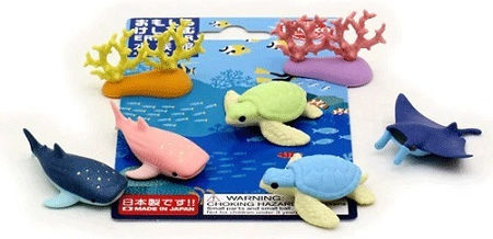 Гума Iwako Aquarium Подредба Er-bri031
