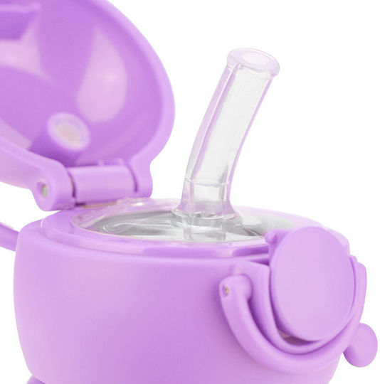 Spare Lid with Straw Kids Bottle Thermos 350ml Estia Treasure Quest