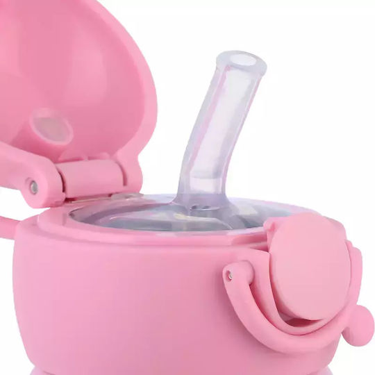 Spare Lid with Straw Kids Bottle Thermos 500ml Estia Love Ascend