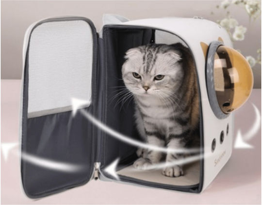 Rucksack Tasche für Hunde / Katzen Transparent